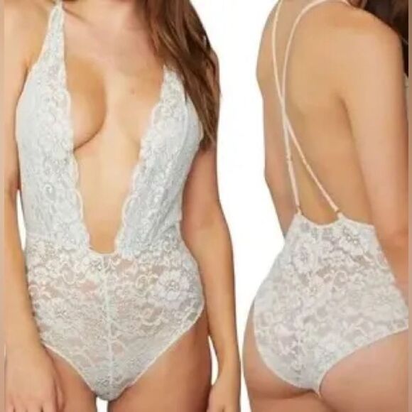 WE ARE HAH COMIN IN HAHT BODYSUIT - SOMETHING BLUE - Picture 3 of 5